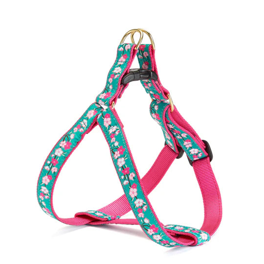 Cherry Blossom Dog Harness (Optional Leash)