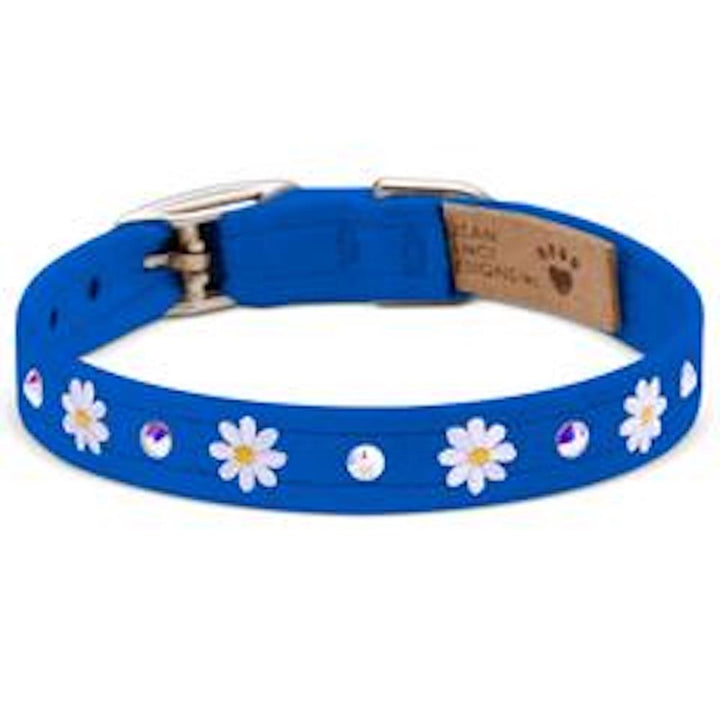 Small Daisies 1/2" Collar For Dogs