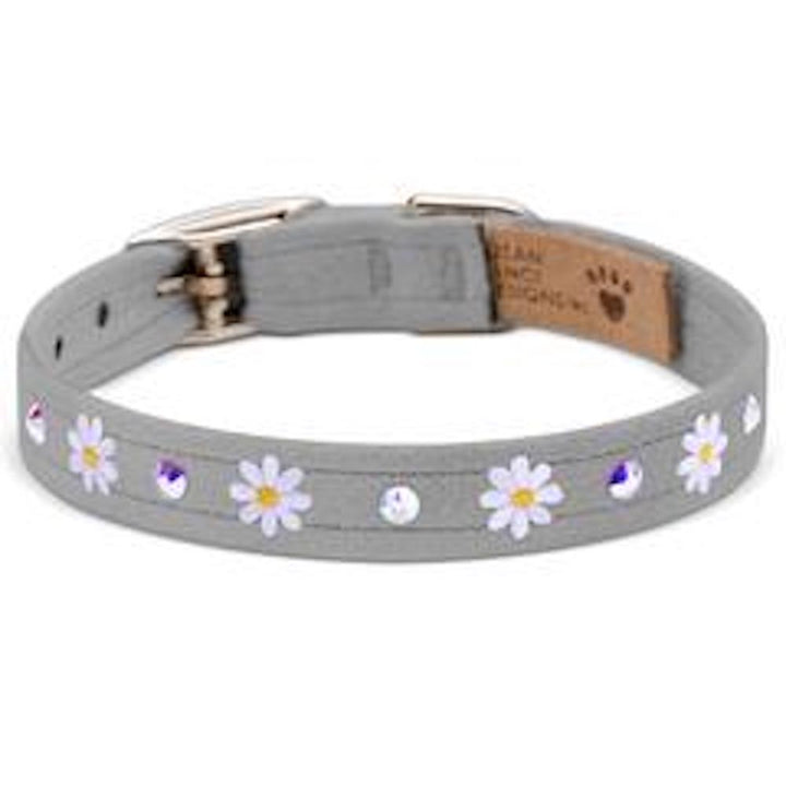 Small Daisies 1/2" Collar For Dogs