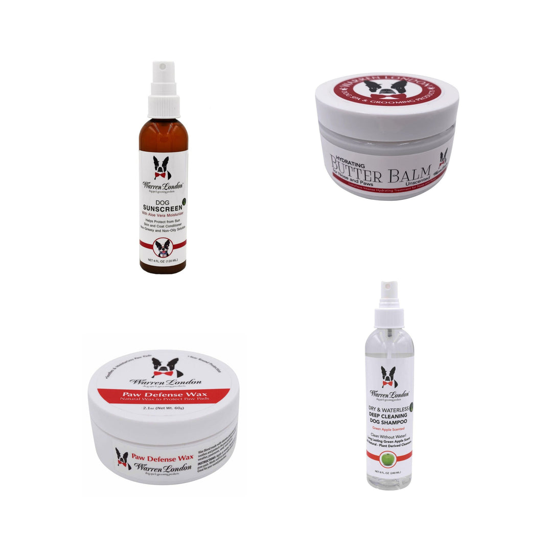 A Day At The Beach (Collection of Sunscreen, Shampoo & 2 Butters for Dogs)