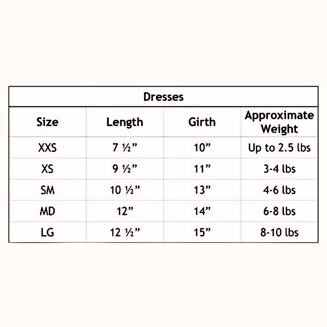 Tiffanie’s Blossom Small Dog Dress