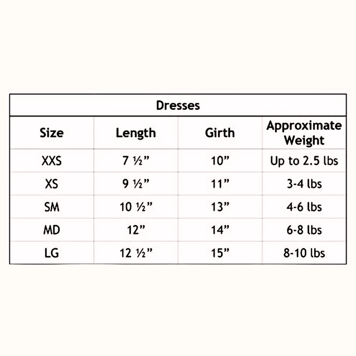 Tiffanie’s Blossom Small Dog Dress