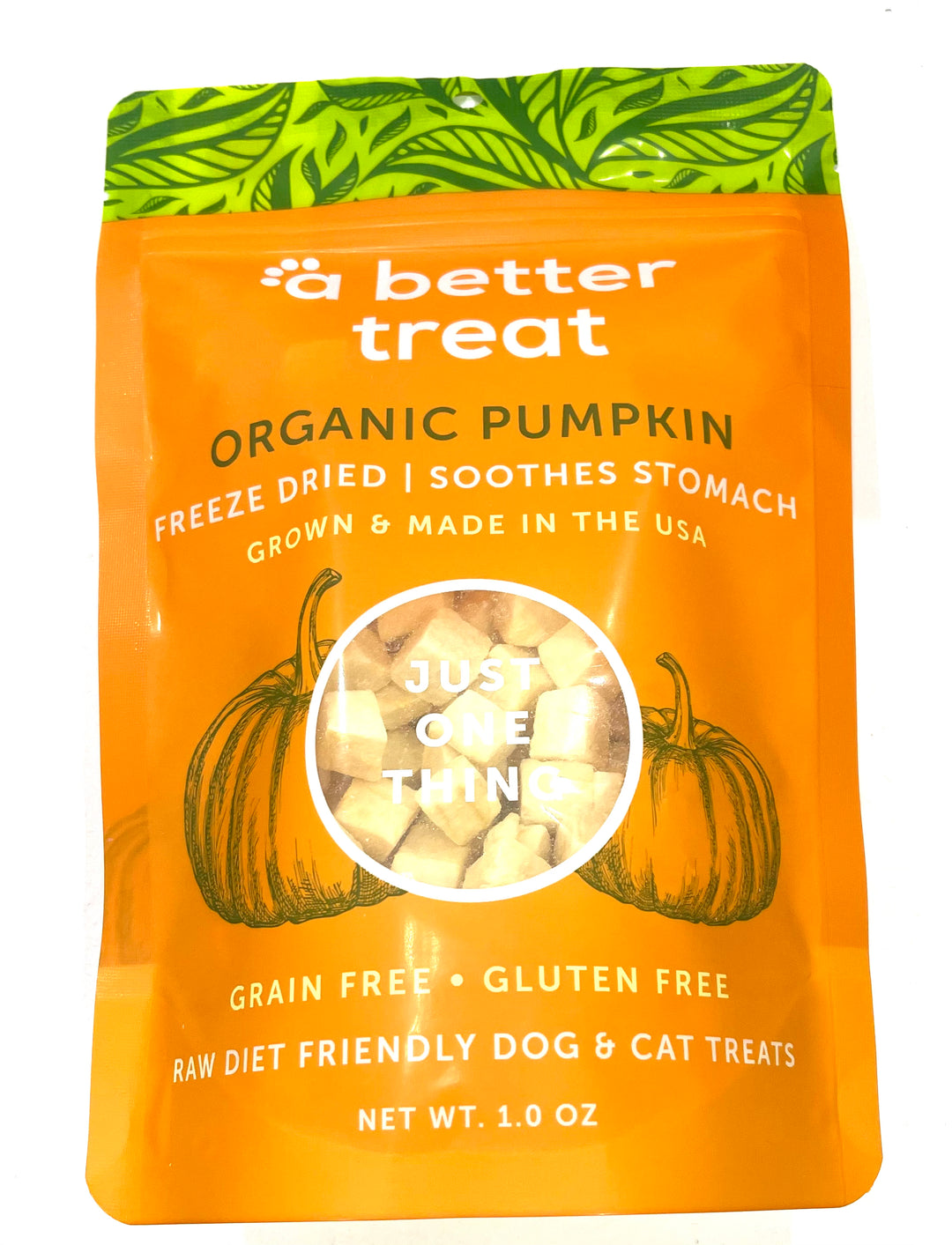 Organic Dog or Cat Freeze Dried Pumpkin Treats