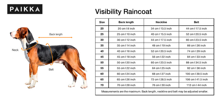 PAIKKA Visibility Raincoat Lite