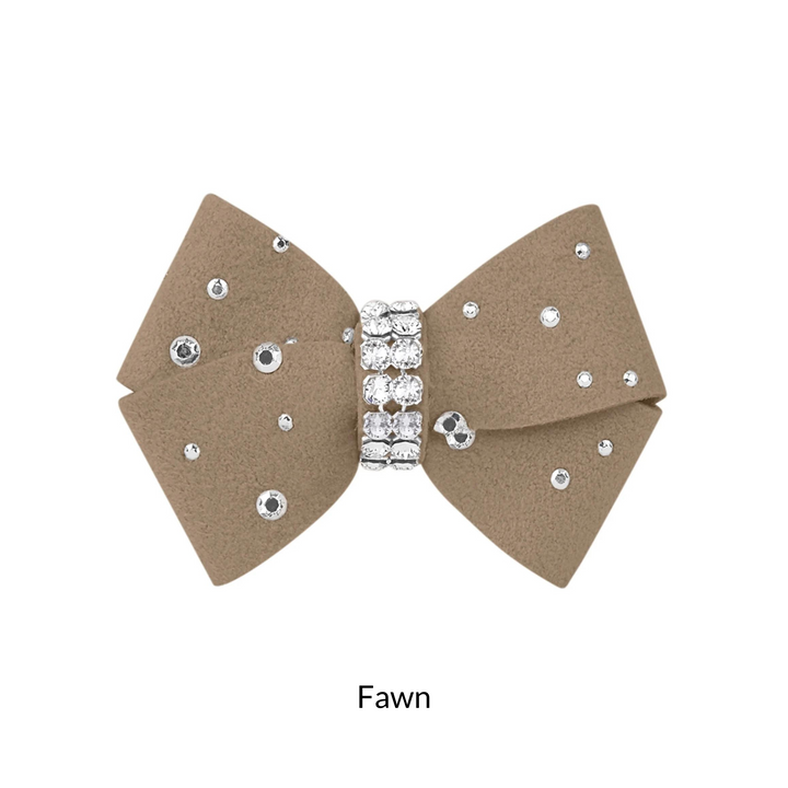 Nouveau Bow Hair Bow with Stardust