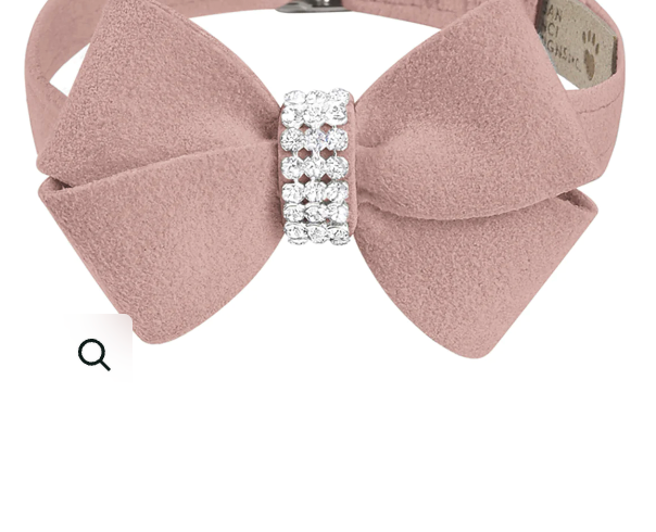 Nouveau Bow Crystal 1/2" Breakaway Cat Collar