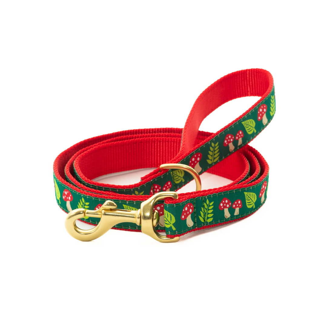Mushroom Dog Leash (Optional Harness)