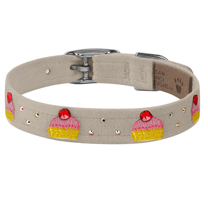 Cupcake Embellished Collar for Dogs
