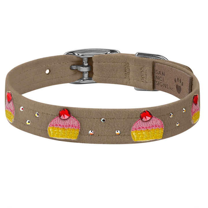 Cupcake Embellished Collar for Dogs
