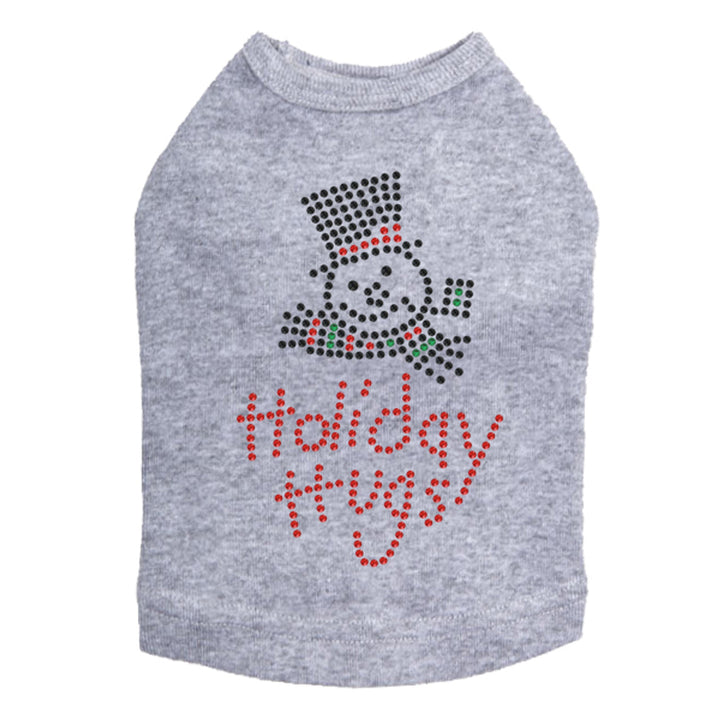 Holiday Hugs - Dog Tank Black