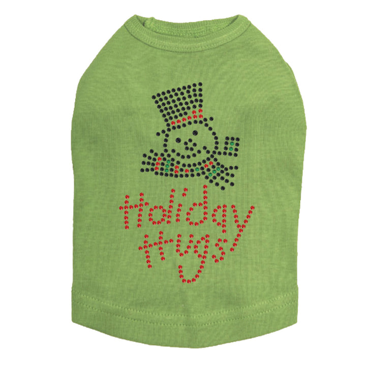 Holiday Hugs - Dog Tank Black