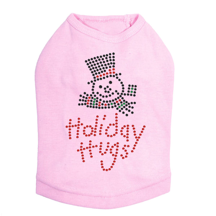 Holiday Hugs - Dog Tank Black