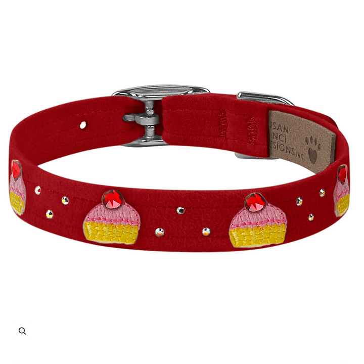 Cupcake Embellished Collar for Dogs