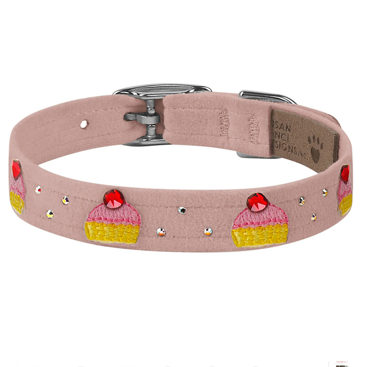 Cupcake Embellished Collar for Dogs