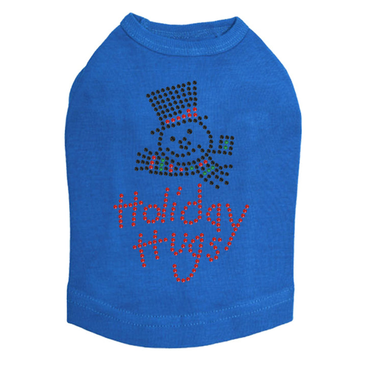 Holiday Hugs - Dog Tank Black
