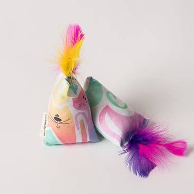 Mini Catnip Kickin Stick - Multicolor