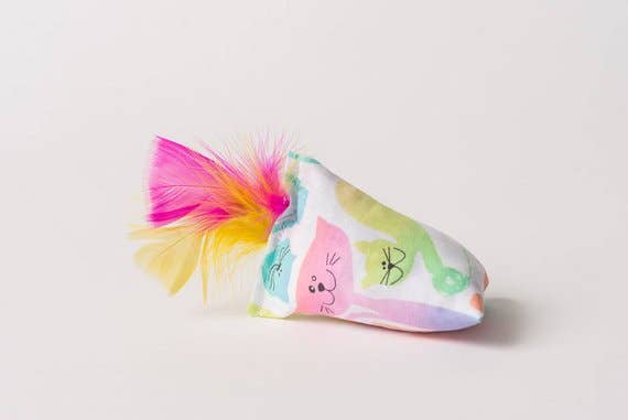 Mini Catnip Kickin Stick - Multicolor