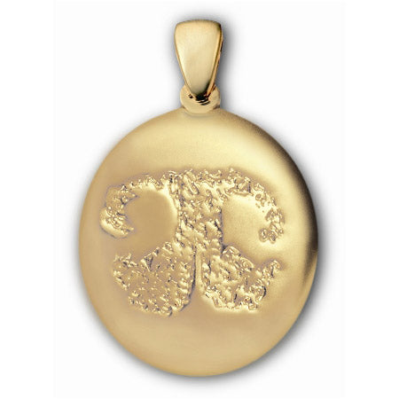 Gold (14k) Paw Print Charm