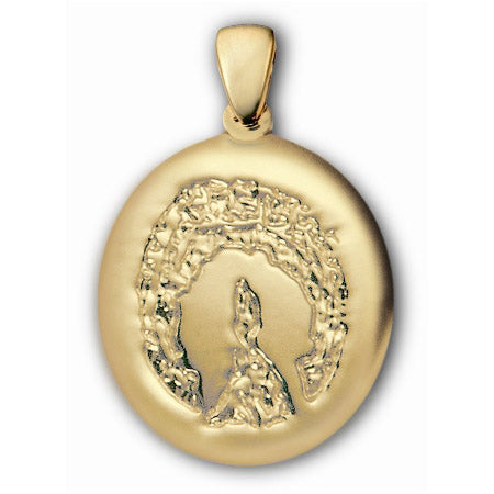 Gold (14k) Paw Print Charm