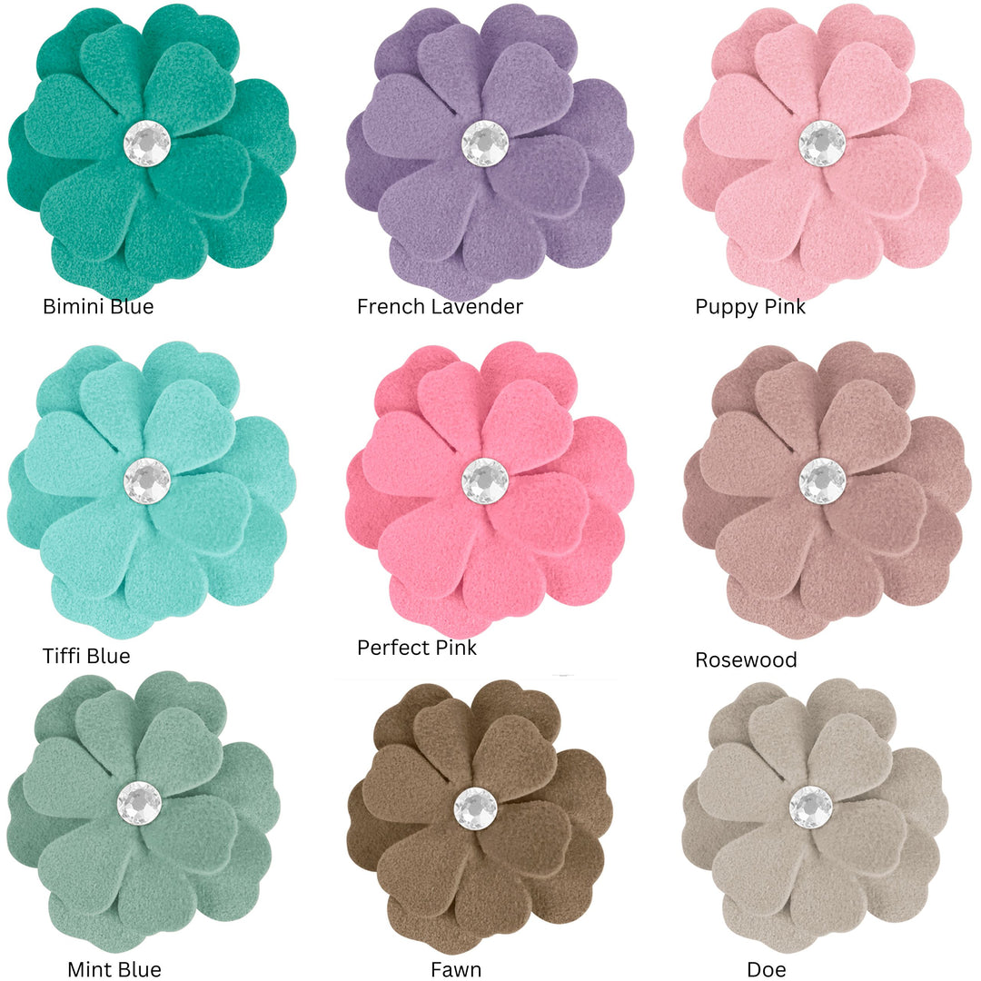 Tinkie's 2 Layer Garden Flower Hair-Bow For Pets (Choose Option)