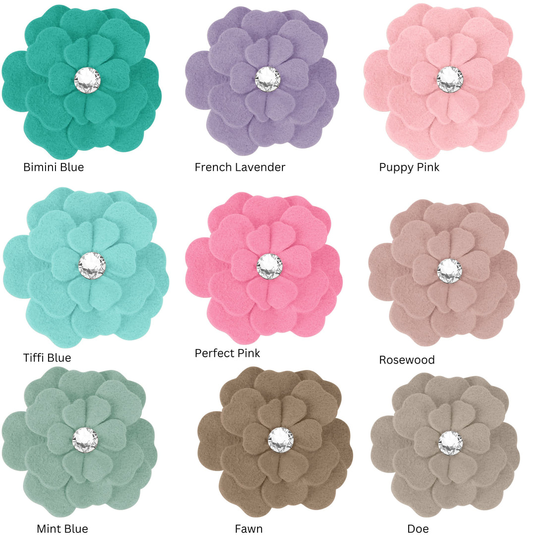 Tinkie's 3 Layer Garden Flower Hair-Bow For Pets (Choose Option)