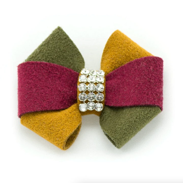 Autumn  Pinwheel Hair Bow for Pets