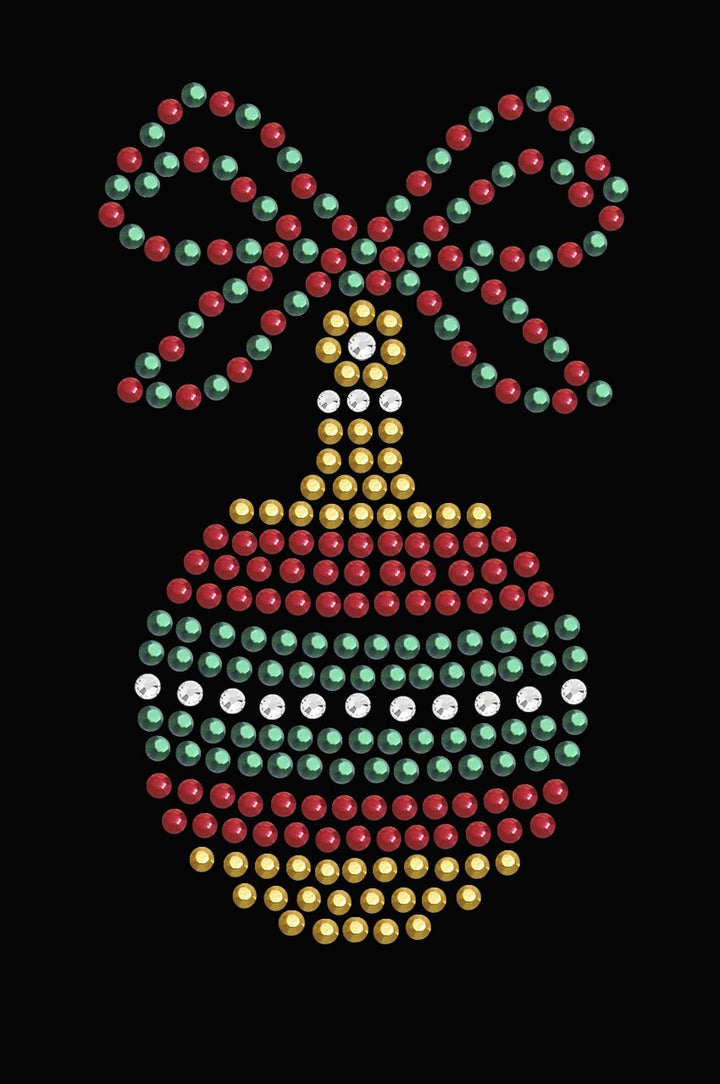 Red, Green And Gold Christmas Ornament