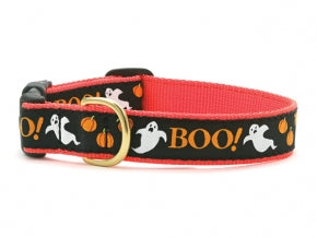 Boo Halloween Dog Collar
