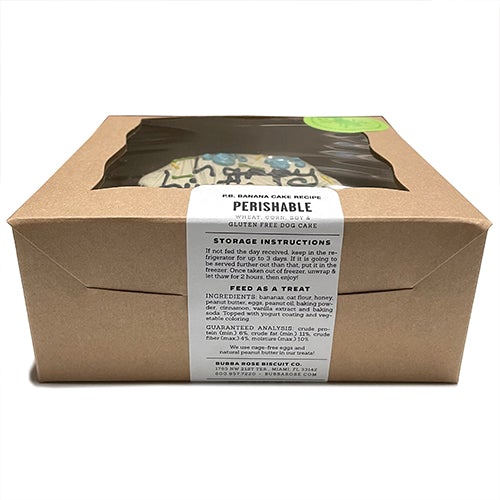 Sprinkles Birthday Cake - large blue