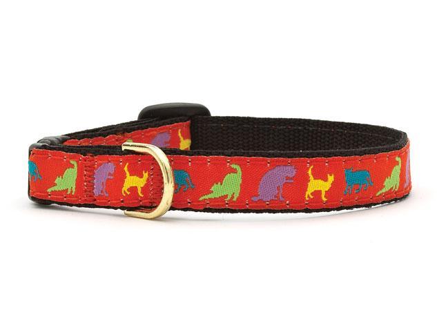 Colorful Cats Collar &  Cat Gift Box with 19 x 17 Catnip Mat