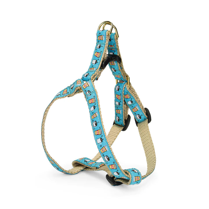 Coffee Small Breed Harness | Chloe Cole Pet Couture