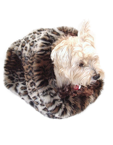 Brown Leopard Cozy Sak
