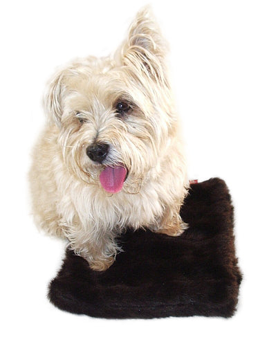 Brown Mink All Plush Crate Liner