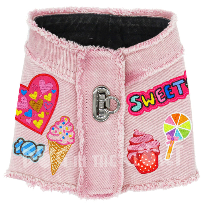 Sweet Treats Denim Harness Vest for Dogs (3 Styles/Colors)