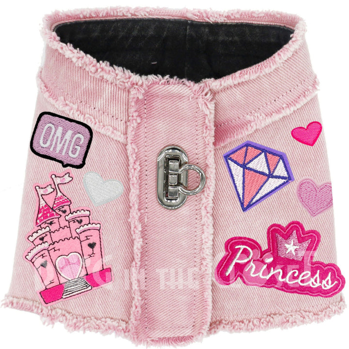 Princess Denim Harness Vest for Dogs (3 Styles/Colors)