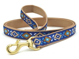 Aztec Blue Dog Leash