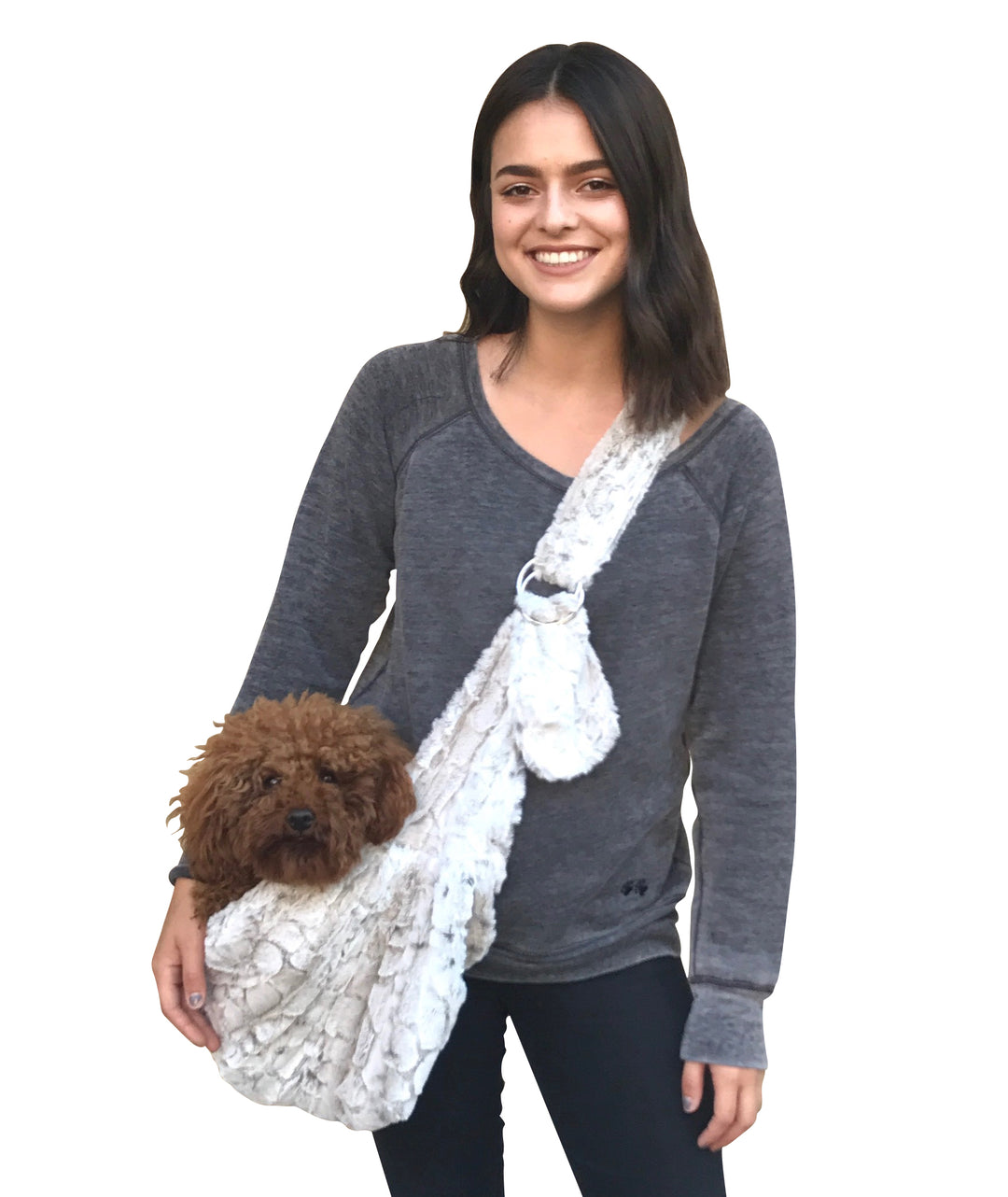 Frosted Snow Adjustable Sling Bag