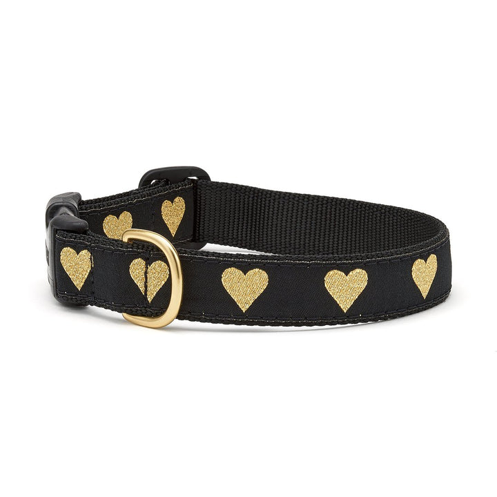 Heart of Gold Dog Collar