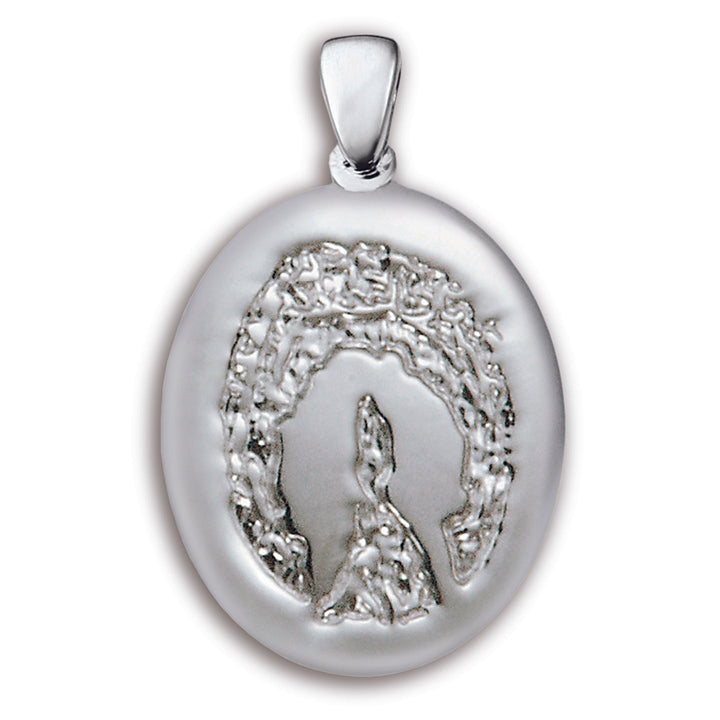 Sterling Silver Grand Paw Print Charm