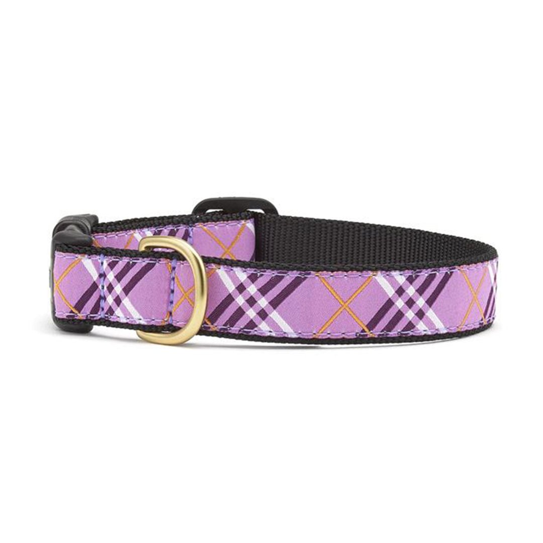 Lavendar Lattice Dog Collar