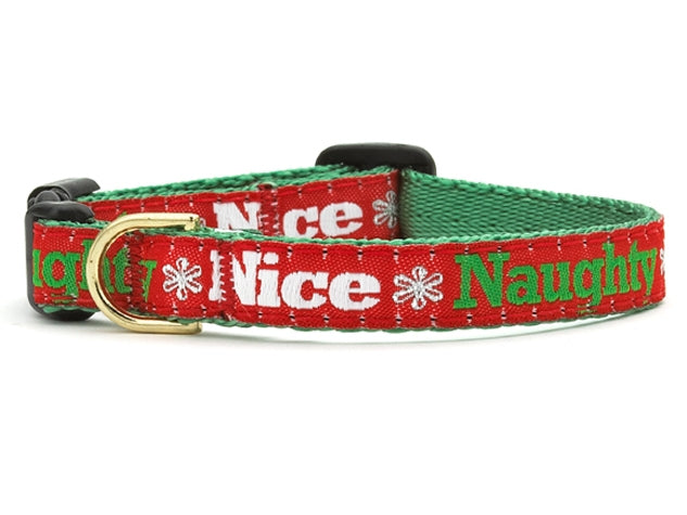 Naughty and Nice Cat Collar