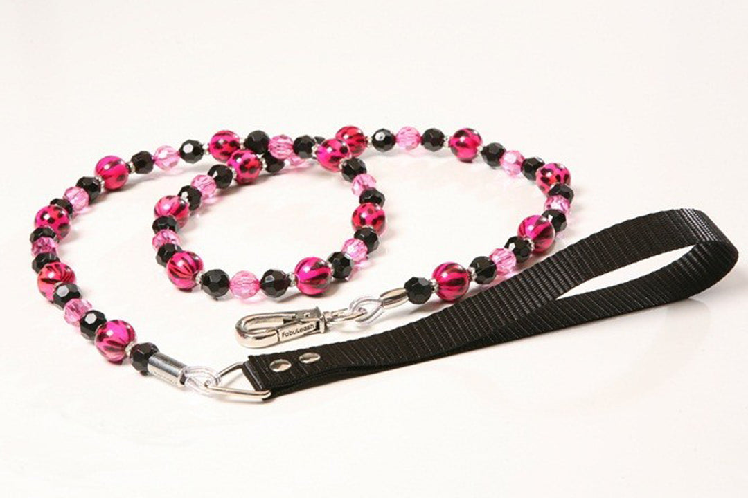 Pink Animal Print Leash