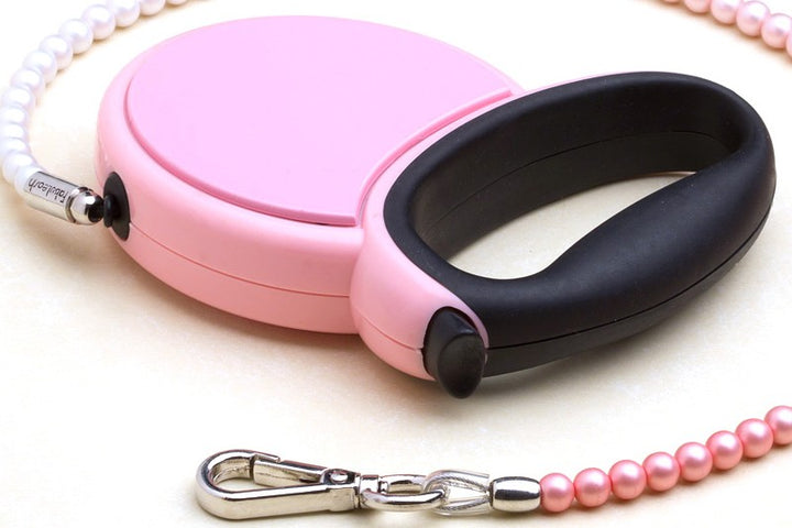 Pink Retractable Leash