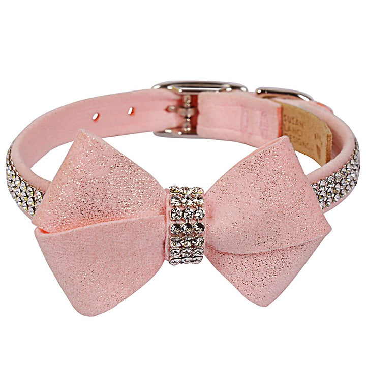 Glitzerati Nouveau Bow 3 Row Giltmore Collar (3 Glitz Colors)