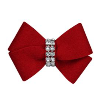 Nouveau Bow Hair Bow-Single - 25 Solids and Patterns Available