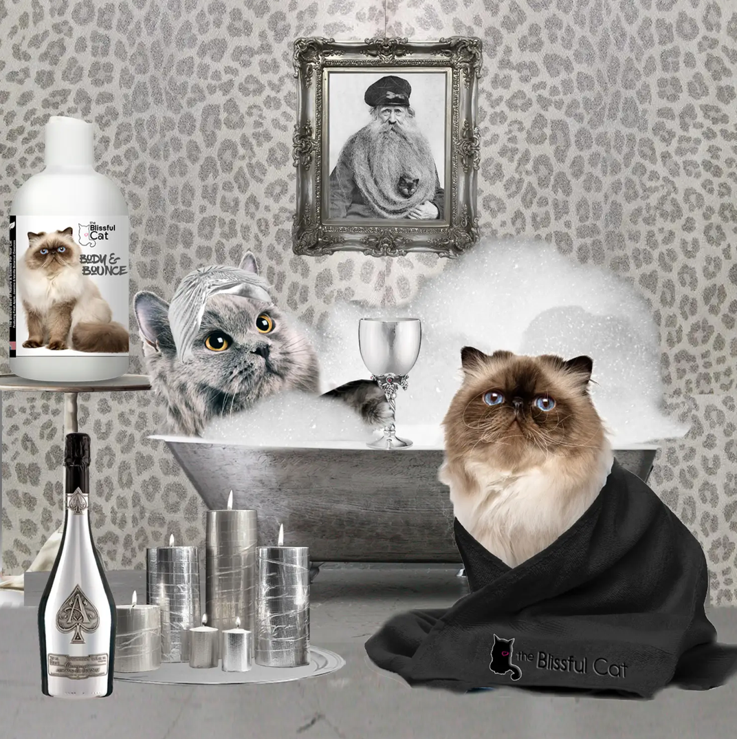 The Blissful Cat Body & Bounce Shampoo for Coats That Need Love