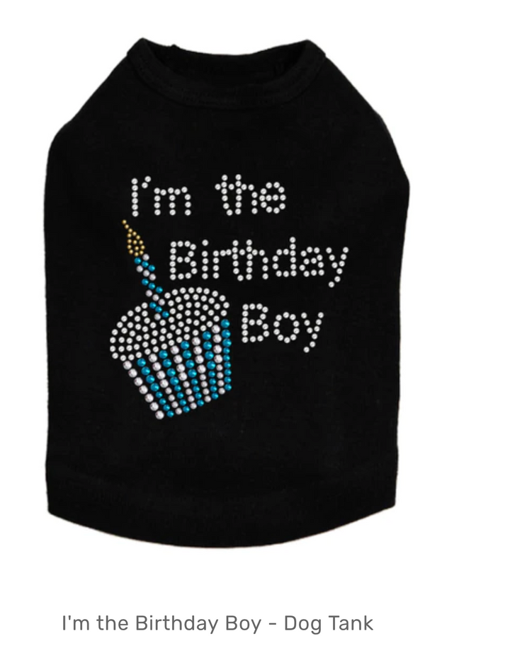 I'm the Birthday Boy - Dog Tank - Choose Color