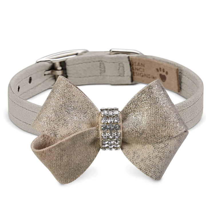 Glitzerati Nouveau Bow Collar (3 Glitz Colors)