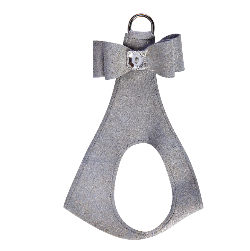 Platinum Glitzerati Big Bow Step in Harness