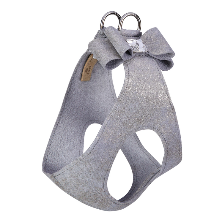 Platinum Glitzerati Big Bow Step in Harness